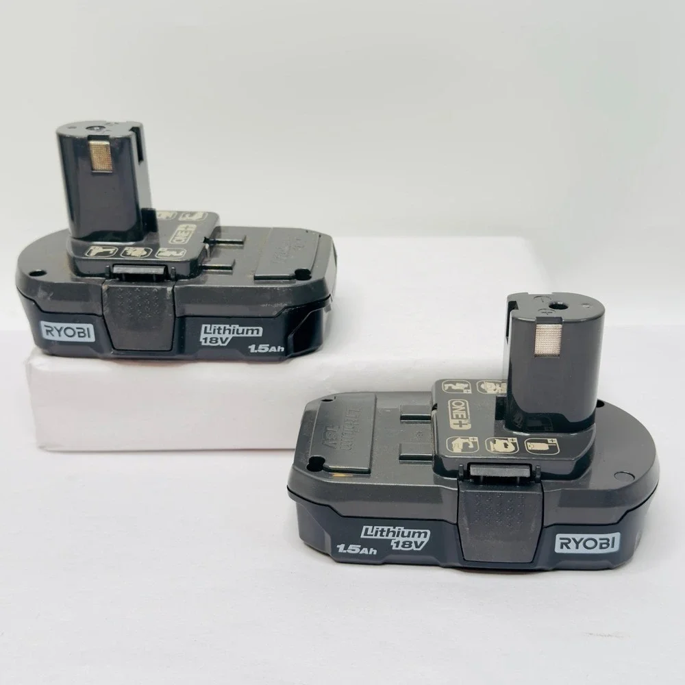 RYOBI P189 1.5Ah Battery Packs (Lot Of 2) *Parts Only- Not Working *
